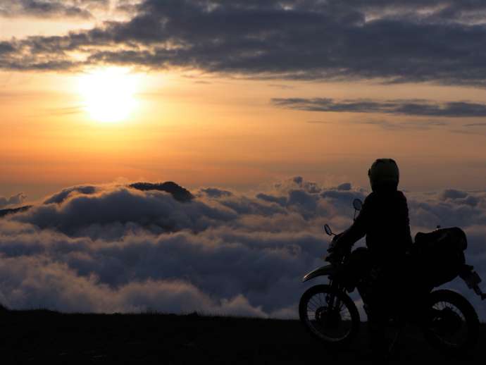 剣山スーパー林道から見える雲海