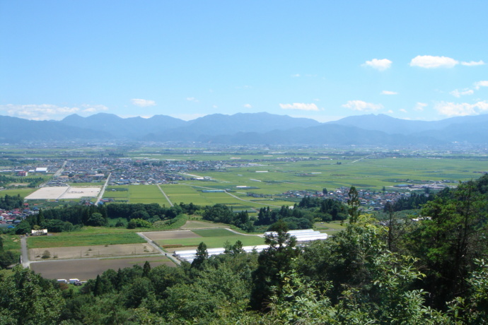 山形県中山町の風景