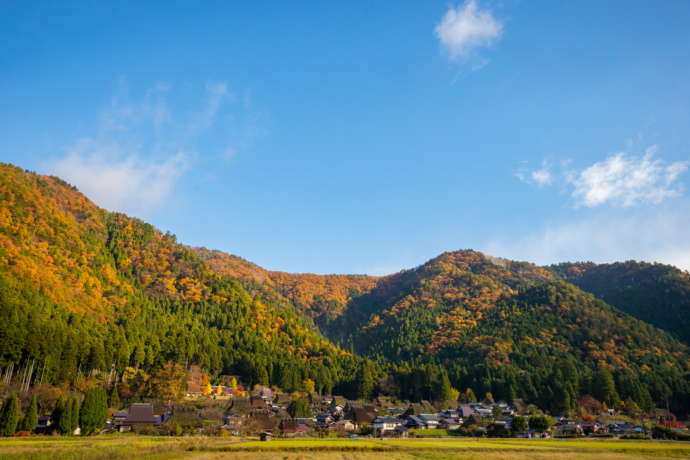 南丹市美山町の景色