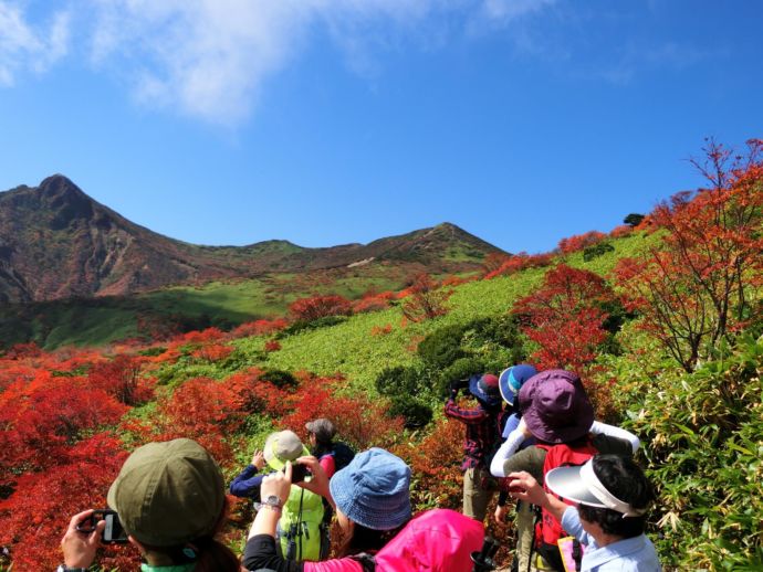 那須高原の観光客