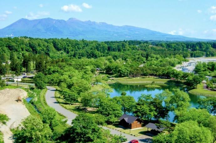 那須塩原市の鳥野目河川公園