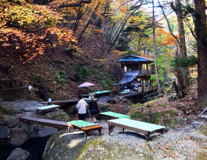 小太郎ヶ淵の風景