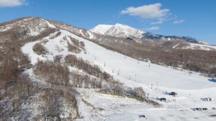 ニセコモイワスキーリゾートの全景