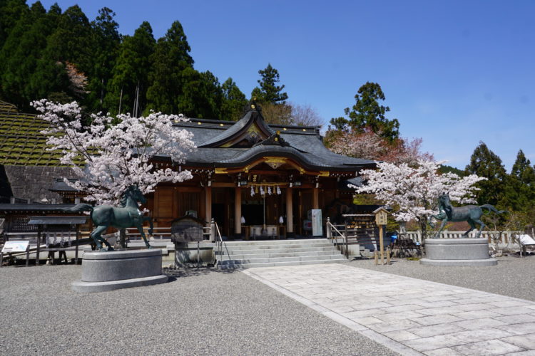 奈良県吉野郡の丹生川上神社上社について