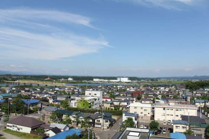 能代市の風景