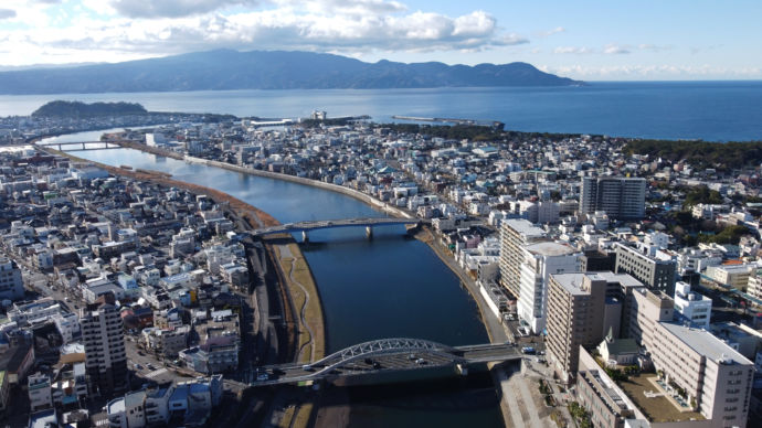 沼津市の狩野川