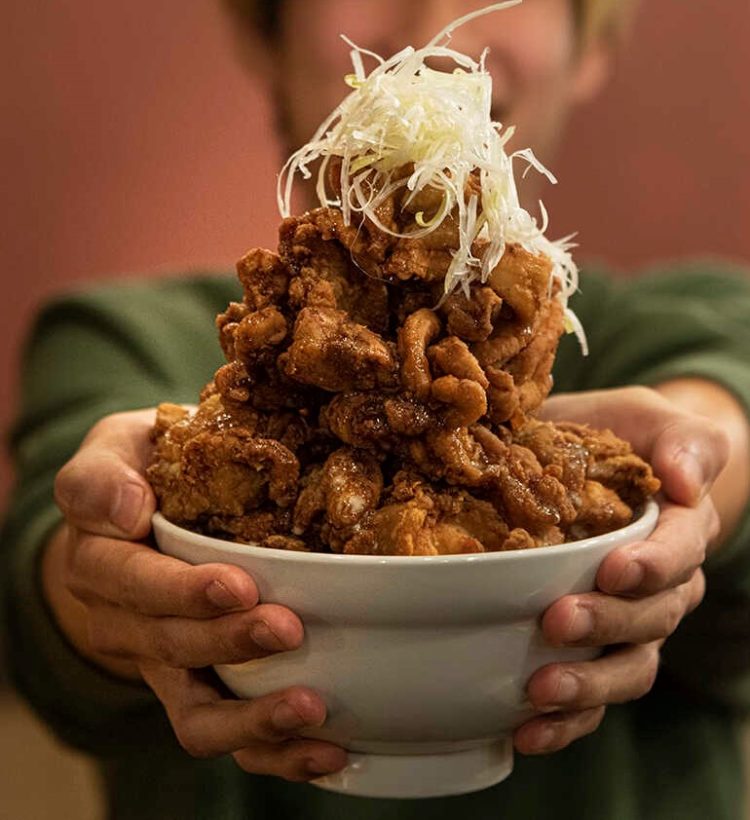 おぼやのからあげ丼