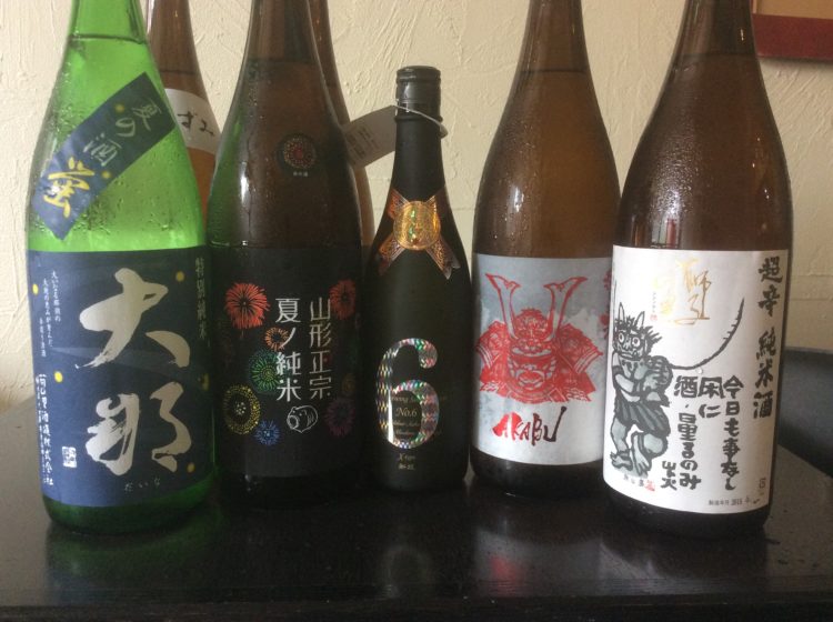 初デートで注文したいドリンクは全国から取り寄せた日本酒