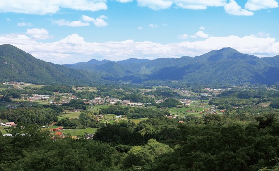 邑南町の全景