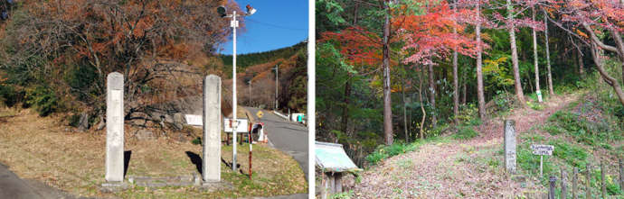 大岩山毘沙門天の登山ルート