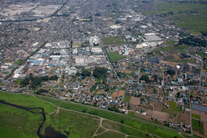 大泉町の工業団地