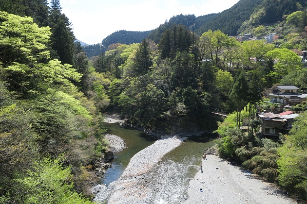 奥多摩町にある氷川渓谷