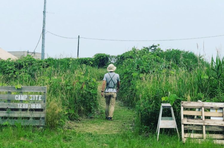 千葉県柏市にある「奥手賀ツーリズム Kingfisher Garden」のキャンプサイトイメージ