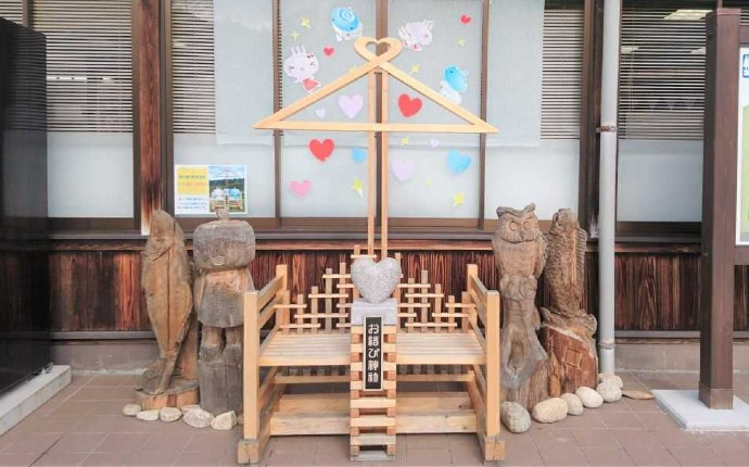 道の駅奥津温泉おすすめの写真スポット・お結び神社