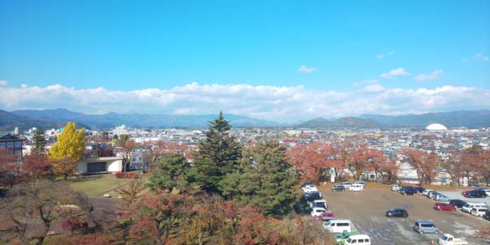 大館市の街並み