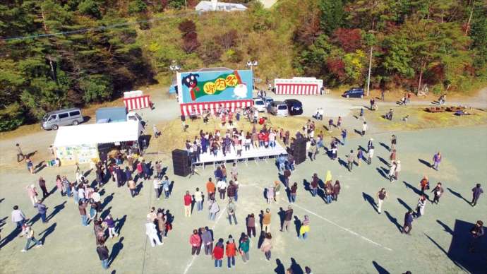 大川村謝肉祭の様子