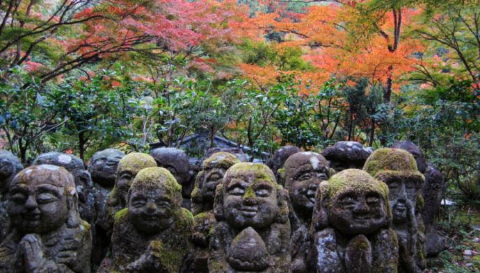 愛宕念仏寺の羅漢さん