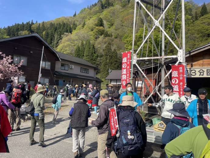 小谷村の「塩の道まつり」