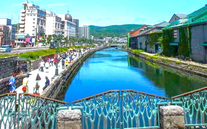 北海道小樽市の小樽運河