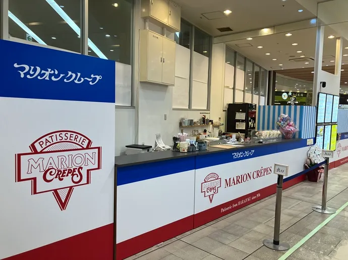 マリオンクレープ店舗外観