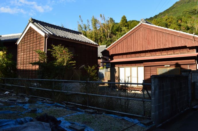 移住体験住宅「みやか」の外観