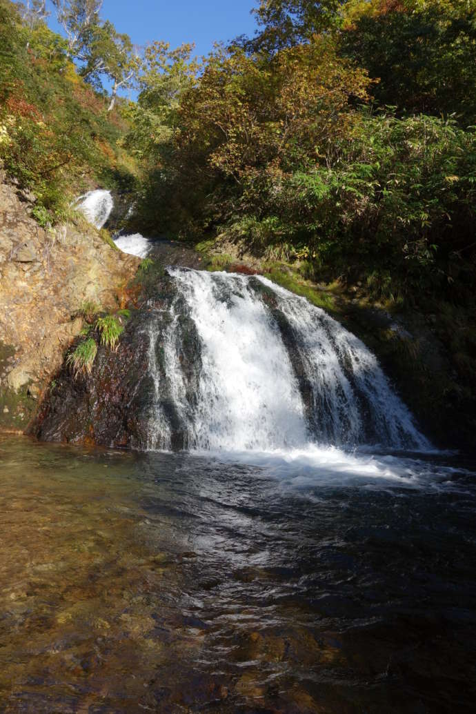 蘭越町紅葉の滝