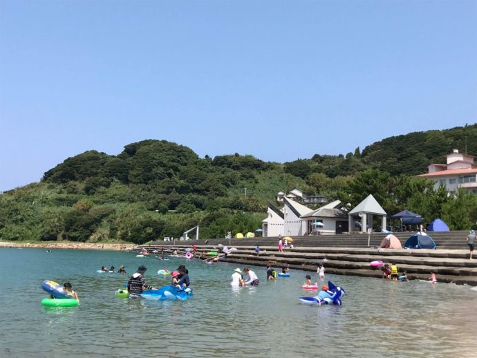 熊本県苓北町の富岡海水浴場