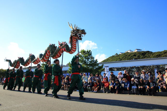 熊本県苓北町の富岡稲荷神社初午大祭