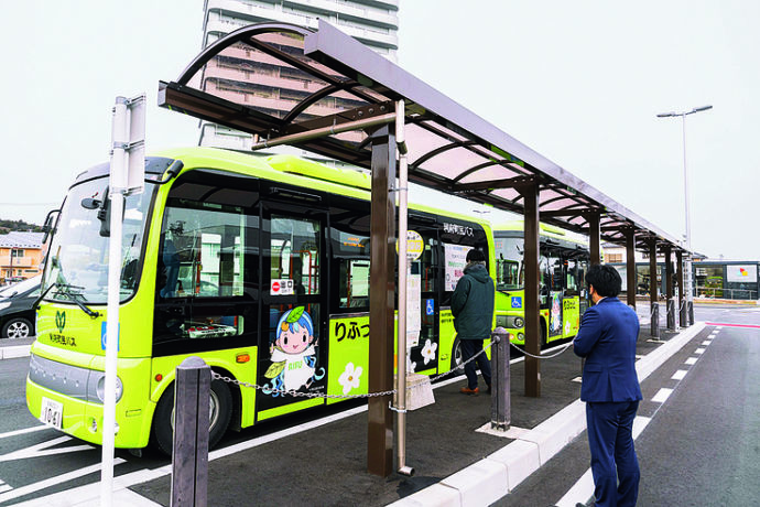 利府町の町民バス「りふっと」