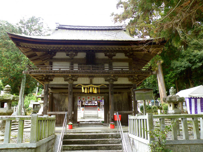 金勝庄の総社である大野神社