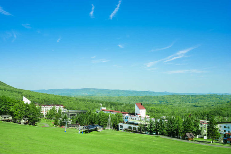 北海道虻田郡留寿都にあるルスツリゾートの情景