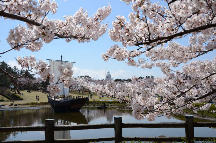 酒田市の日和山公園