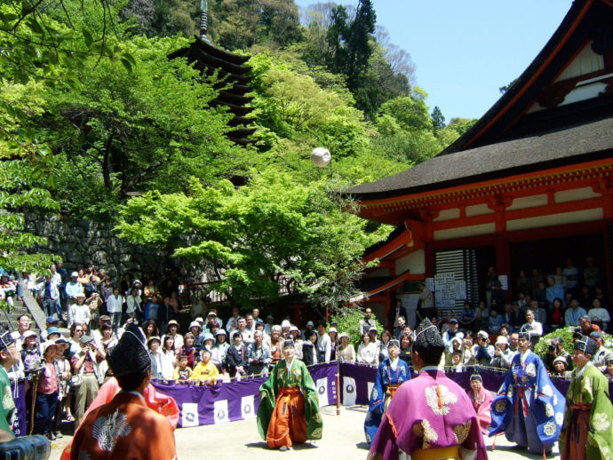 桜井市のけまり祭