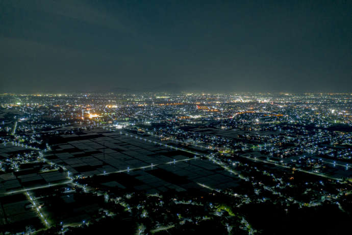 三条市の夜景