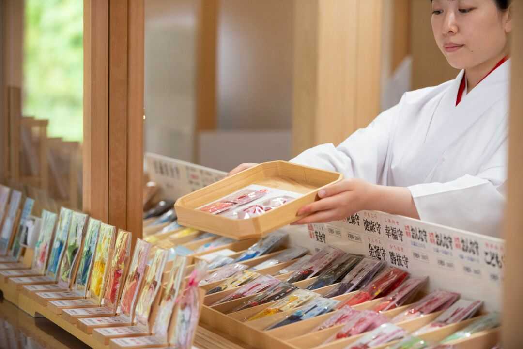 前橋市にある「産泰神社」の祈祷殿・授与所