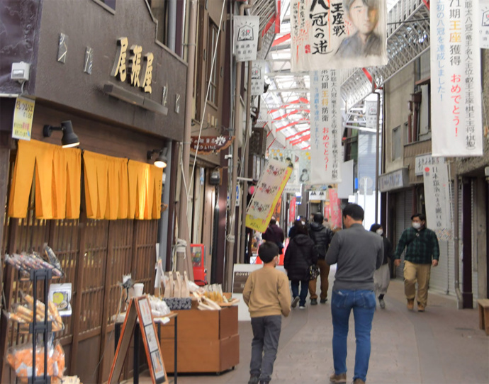 瀬戸市のせと銀座通り商店街