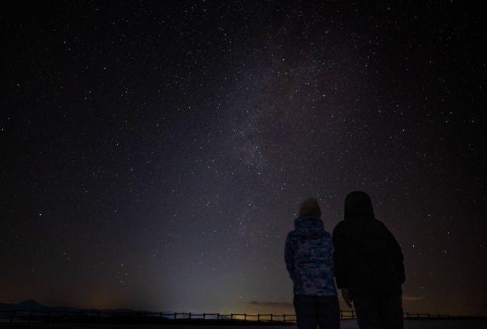 北海道標茶町の多和平の星空