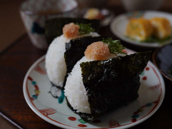 鹿部町たらこのおにぎり