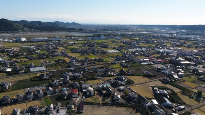 静岡県島田市の市街地である金谷エリア