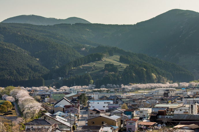 静岡県島田市の市街地である川根エリア