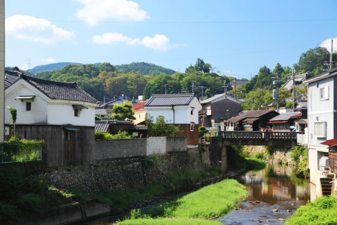 下市町のまちなみ