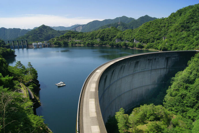 下北山村の池原ダム湖