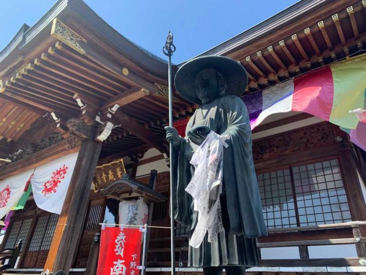 下野大師華蔵寺の安産祈願スポットである「お授け大師」