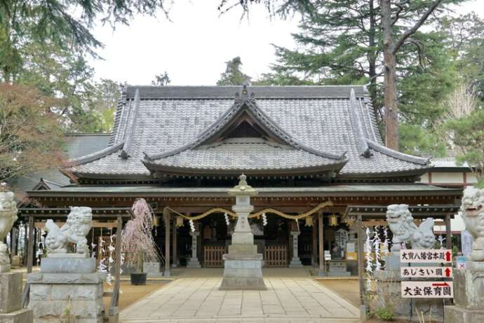 大宝八幡宮の本殿