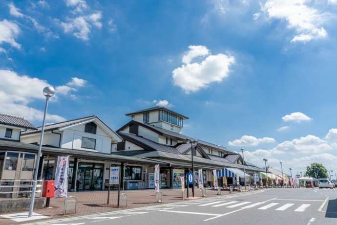 道の駅しもつまの外観