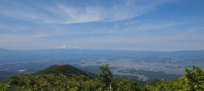 新庄市の全景