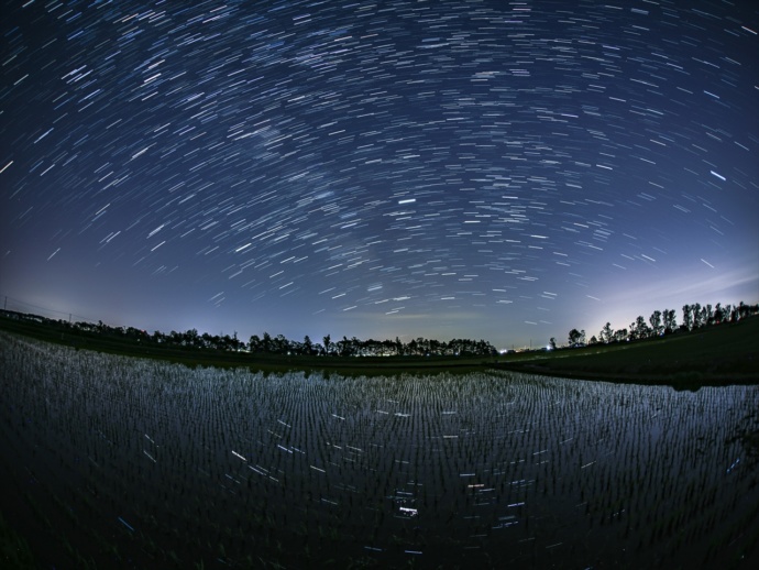 新篠津村の星空