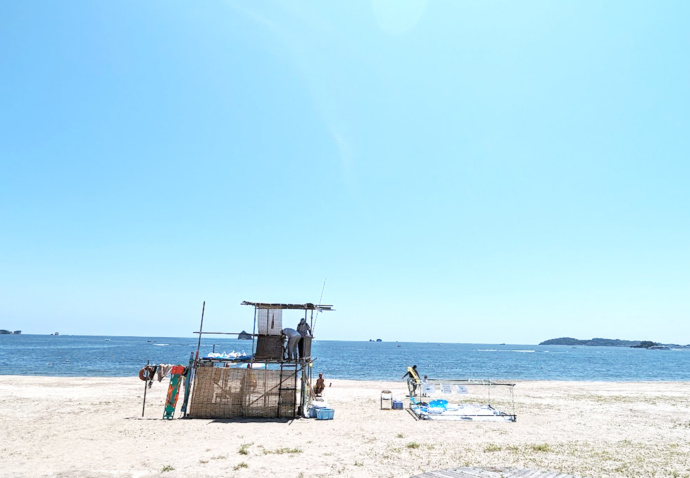 宮城県塩竃市にある浦戸諸島の写真