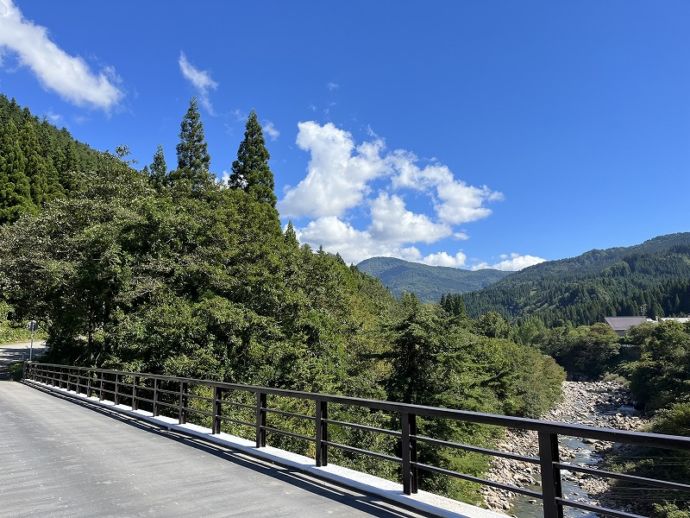 牛首大橋からの景観