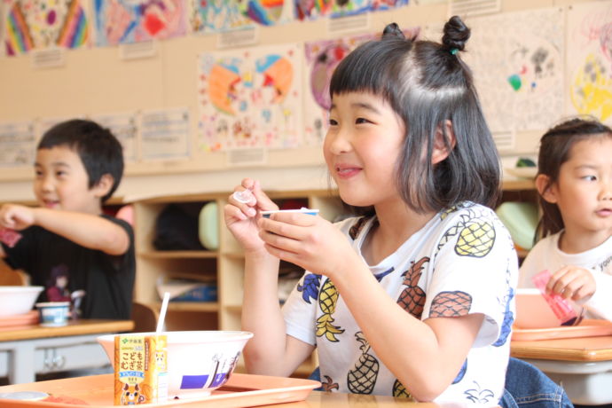 白糠町の学校給食イメージ